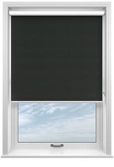 Rivulet (Blackout), Dark Grey - Roller Blind